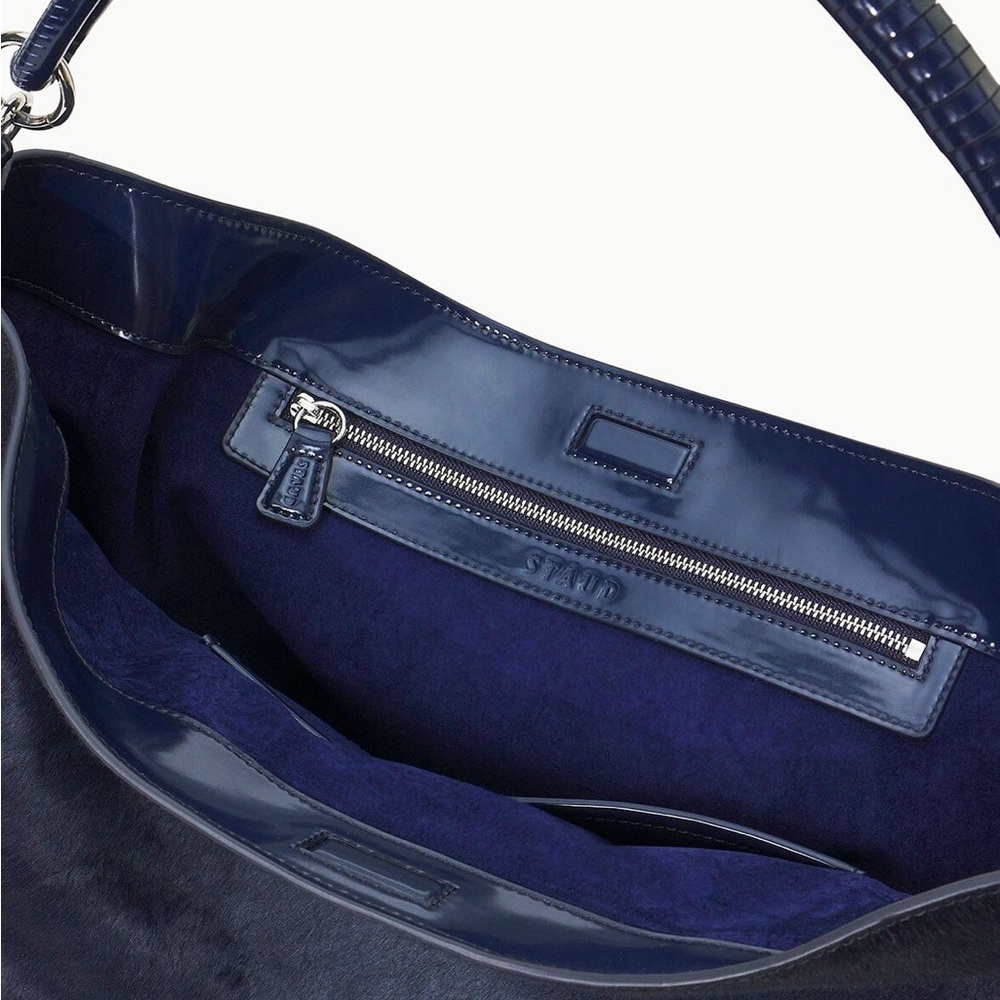 STAUD Navy Blue Shoulder Bag - Picture 3 of 7